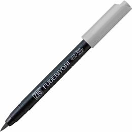 Zig Fudebiyori Brush Pen Fırça Uçlu Kalem 91 LIGHT  GRAY