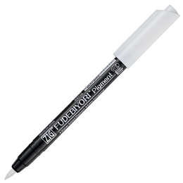 Zig Fudebiyori Pigment Brush Pen Fırça Uçlu Kalem BEYAZ
