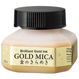 Zig Gold Mica Metalik Altın Mürekkep 60 ml.