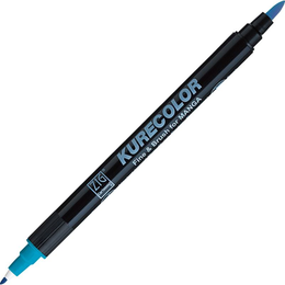 Zig Kurecolor Fine & Brush for MANGA Marker Çizim Kalemi 304 Cobalt Blue
