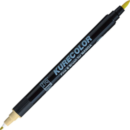 Zig Kurecolor Fine & Brush for MANGA Marker Çizim Kalemi 422 Cream Yellow