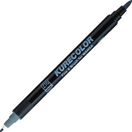Zig Kurecolor Fine & Brush for MANGA Marker Çizim Kalemi 824 Blue Gray