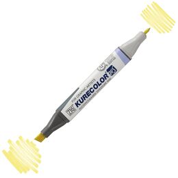 Zig Kurecolor Twin S Grafik Çizim Marker Kalemi 100 Pale Yellow