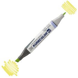 Zig Kurecolor Twin S Grafik Çizim Marker Kalemi 120 Barium Yellow