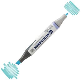 Zig Kurecolor Twin S Grafik Çizim Marker Kalemi 302 Light Blue