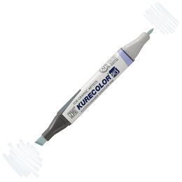 Zig Kurecolor Twin S Grafik Çizim Marker Kalemi 822 Blue Gray 1