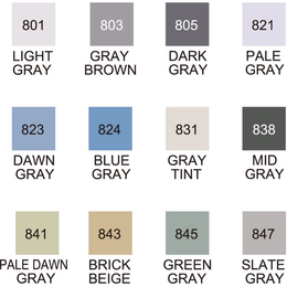 Zig Kurecolor Twin S Marker Kalem Seti 12 Renk GRAY COLORS - 2