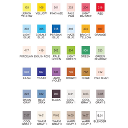 Zig Kurecolor Twin S Marker Kalem Seti 36 Renk - 2