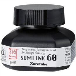 Zig Sumi Ink Çizim Mürekkebi 60 ml. (Çok Akıcı)